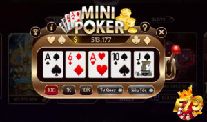 Mini Poker F79 - Trò chơi slot đổi thưởng cực hot nhất 2025