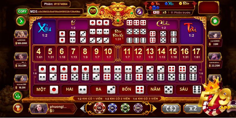 Giới thiệu Sicbo tài phú MD5